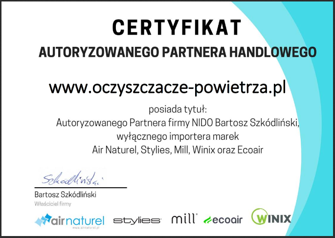 Certyfikat partnera handlowego